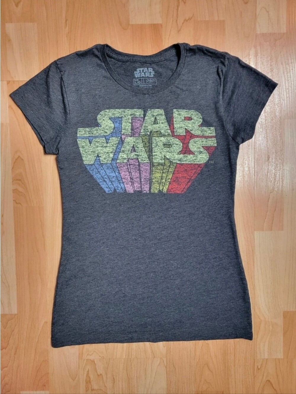 Star Wars retro logo fitted t-shirt